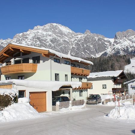 Ferienwohnung Schwarzbach Leogang Exteriör bild