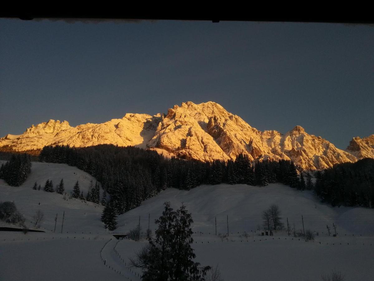 Ferienwohnung Schwarzbach Leogang Exteriör bild