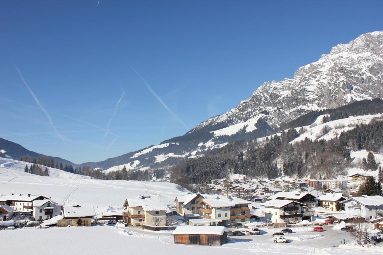 Ferienwohnung Schwarzbach Leogang Exteriör bild